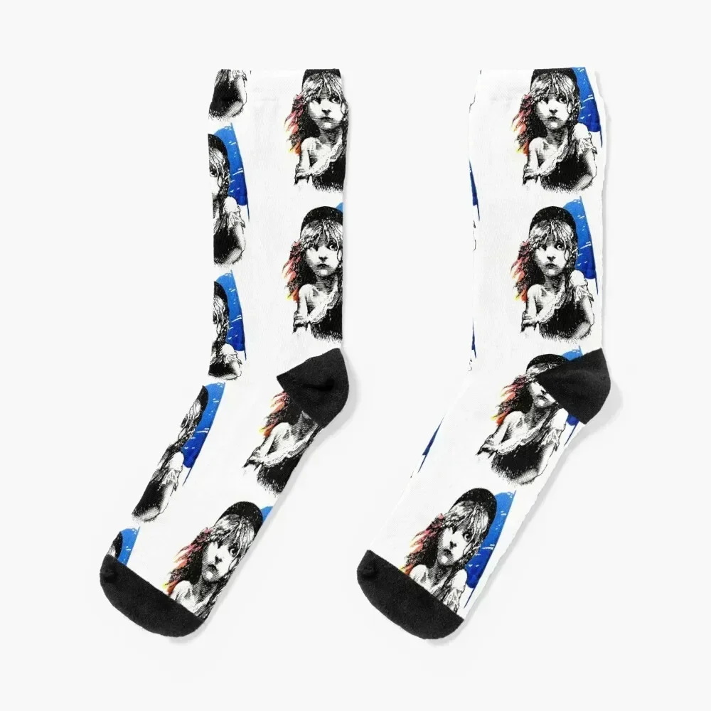

Vintage 1986 Les Miserables Socks sheer anime gifts professional running Boy Socks Women's