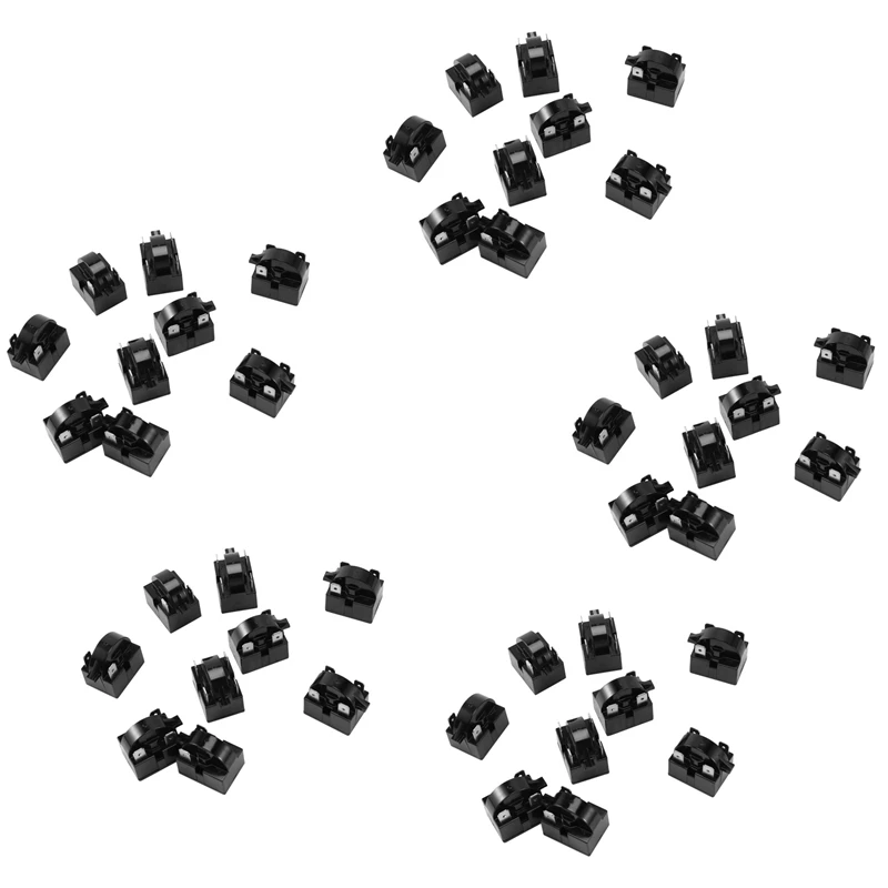 

AT41 45Pcs Refrigerator Spare Parts Starter Parts 2 3 4Pin 12 15 22Ohm Ptc Starter Relay Accessories