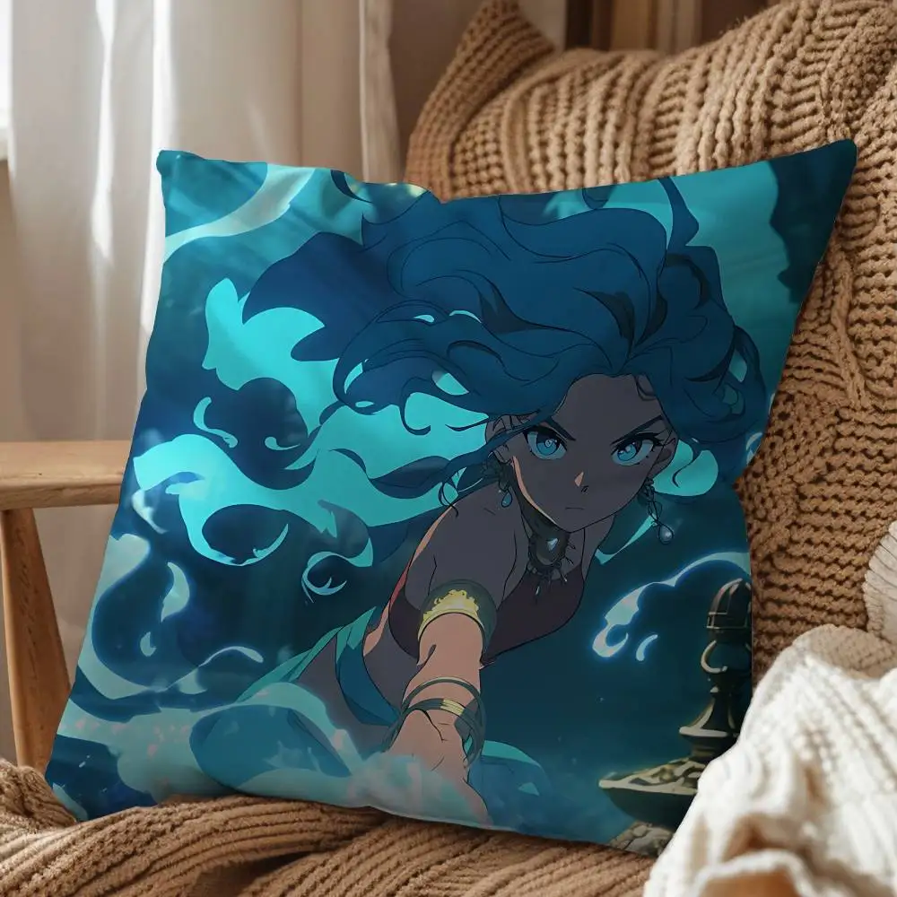 Fleshmancer game Sea of Stars Pillow Case Office Cushions Suitable For Sofa Car Bedroom Decorative Cushion Cover