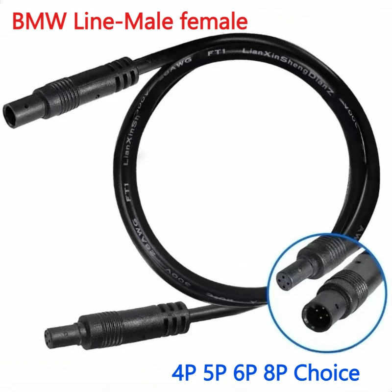 4Pin 5Pin 6Pin 8Pin Dash Cam Rear View Backup Camera Reverse Car Recorder Cable 1M 2M 3M  Extension Wiring HarnessCord