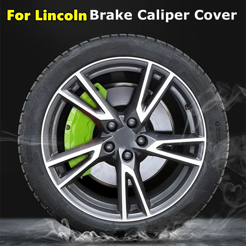 For Lincoln Car Brake Caliper Cover Aluminum Fit Z Aviator Nautilus Corsair Navigator MKC MKX MKT MKZ MKS Continent TownCar