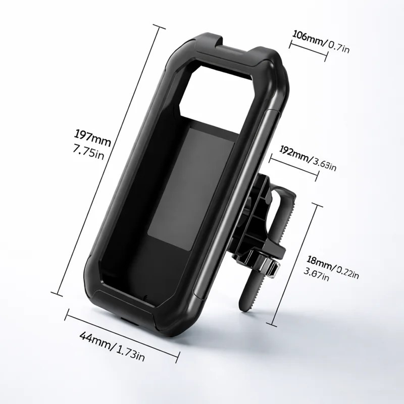 Mobile Phone Navigation Stand Motorcycle & Electric Vehicle Riding Stand Rainproof & Stable Mountain Bicycle Phone Stand view 6