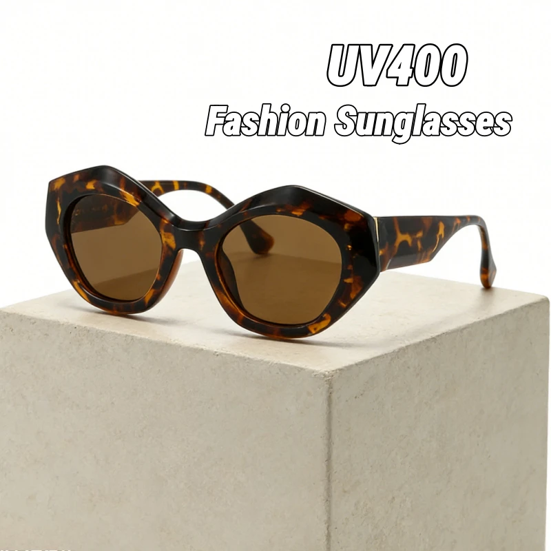 

2026 New Small-Frame Cat-Eye Fashion Sunglasses Stylish and Versatile UV400 Shades Eyewear Men Goggles Classic Driving Shades