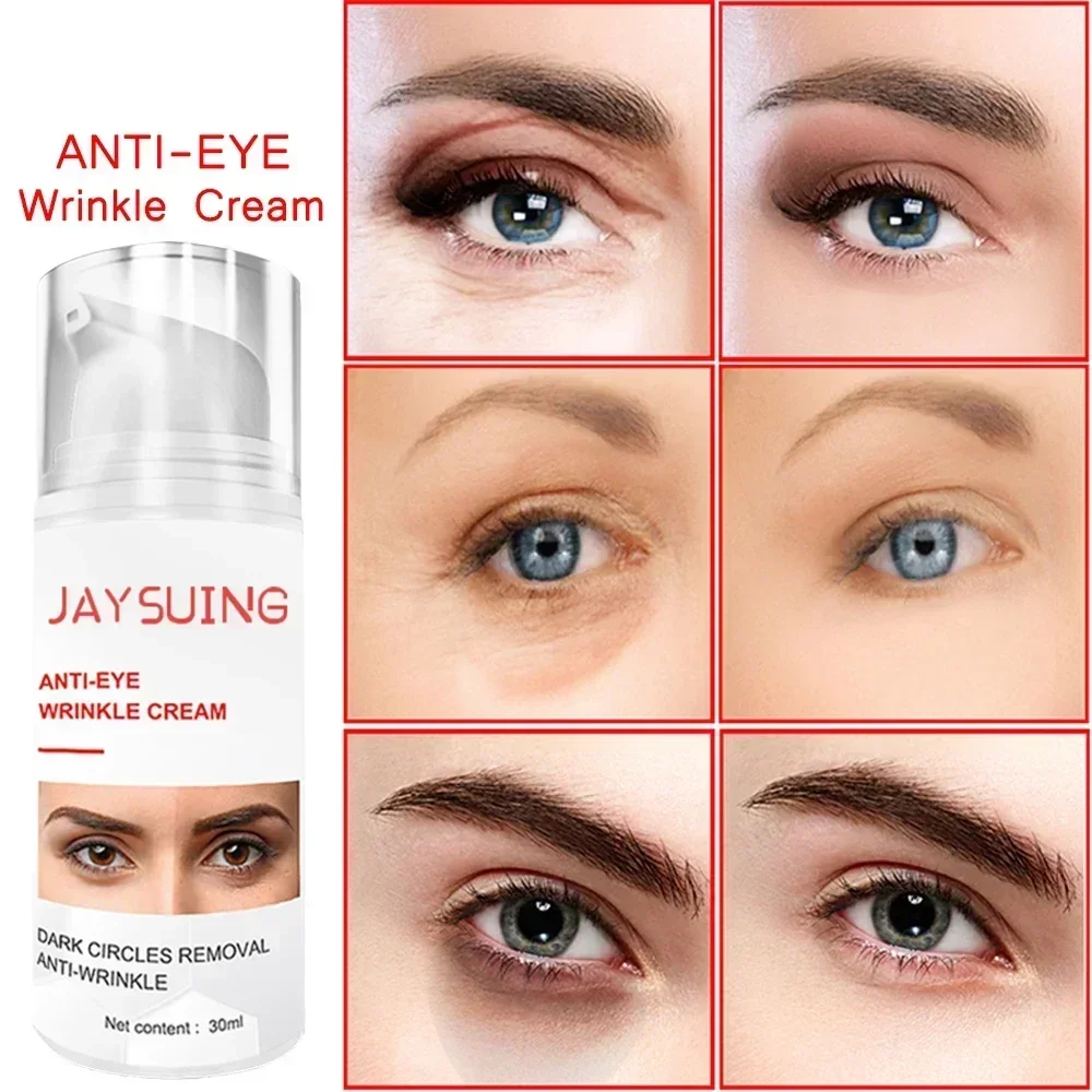 Eye Anti-Wrinkle Cream Fades Fine Lines Anti Dark Circles Eye Serum Remove Eye Bags Puffiness Anti-Aging Firmness Care