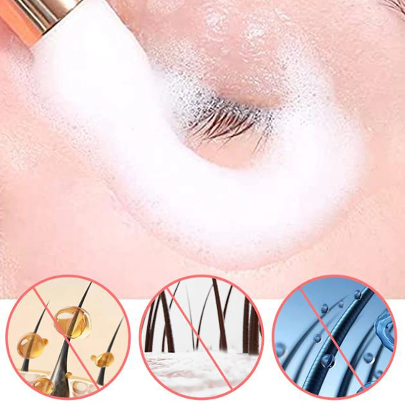 30/50/60Ml Wimper Extension Shampoo Mousse Valse Wimpers Lijm Accessoires Lash Cleaning Foam Geen Stimulatie makeup Tools