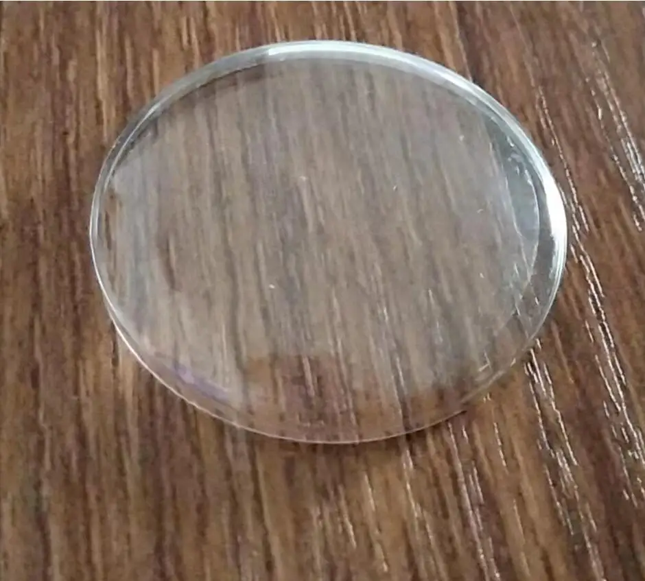 High Domed Plastic Watch Glass 38mm to 45mm Diameter Round Cover for Watches Repair W6732