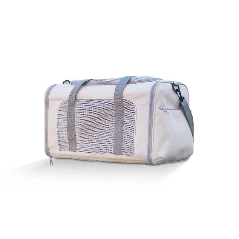 Cat Bag Foldable Portable Large-capacity Car-mounted Sterilization Messenger Bag Large Outdoor Pet Bag Breathable