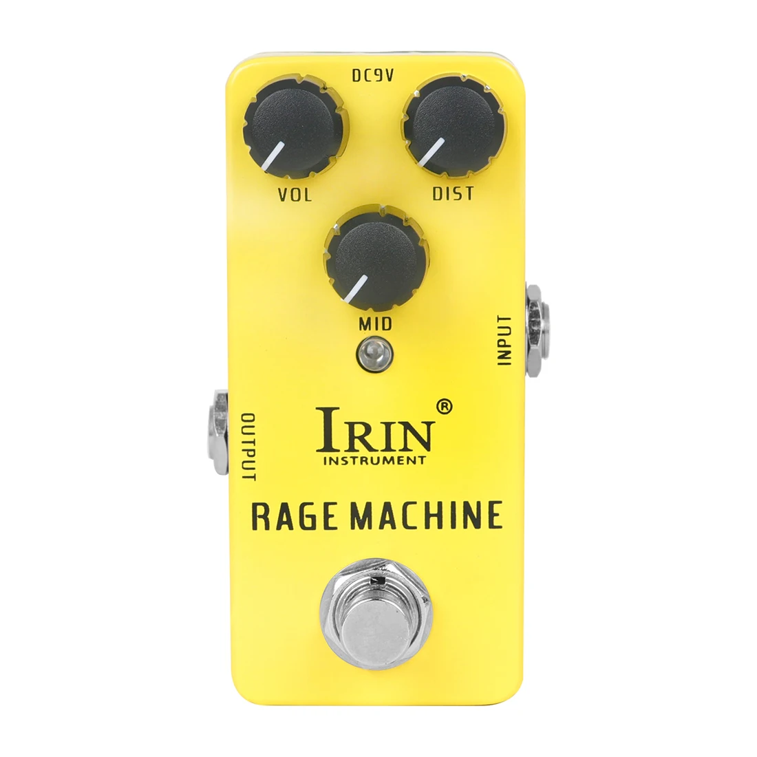 

IRIN RS-16 RAGE MACHINE Педаль эффектов для электрогитары Металлический эффектор искажений Мини-одиночная гитарная педаль Аксессуары и детали