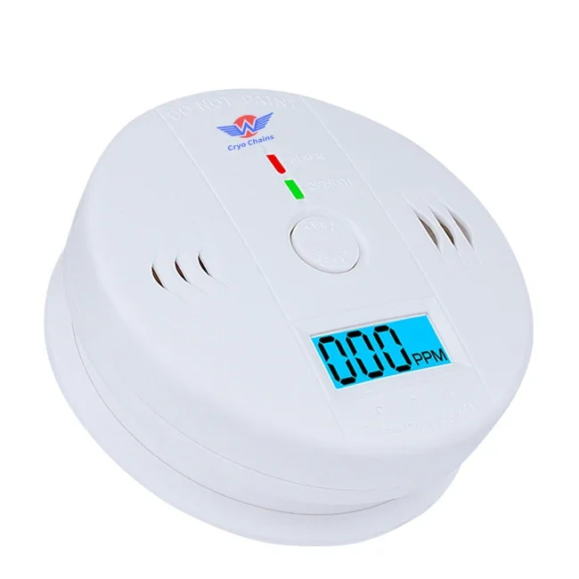 Fir Alarm Smoke Detector Home Security Battery Operated Photoelectric Smoke Alarm