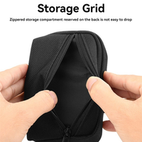 Txesign Portable Storage Bag Carrying Case For Airfly Audio Transmitter Receiver And Bluetooth Earbuds Charging Case