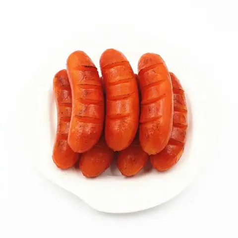 시뮬레이션 그릴 소시지, 가짜 그릴 소시지, 가짜 음식 모델, 바베큐 가게, 스낵 포장 마차 디스플레이, 5 개