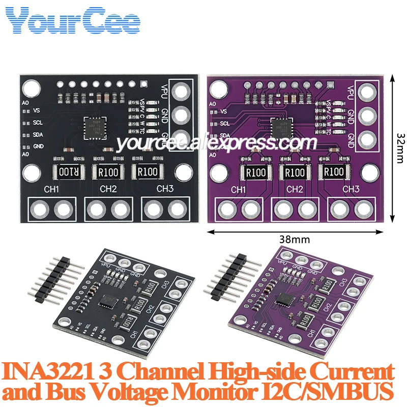 5Pcs/1Pc INA3221 Tr…