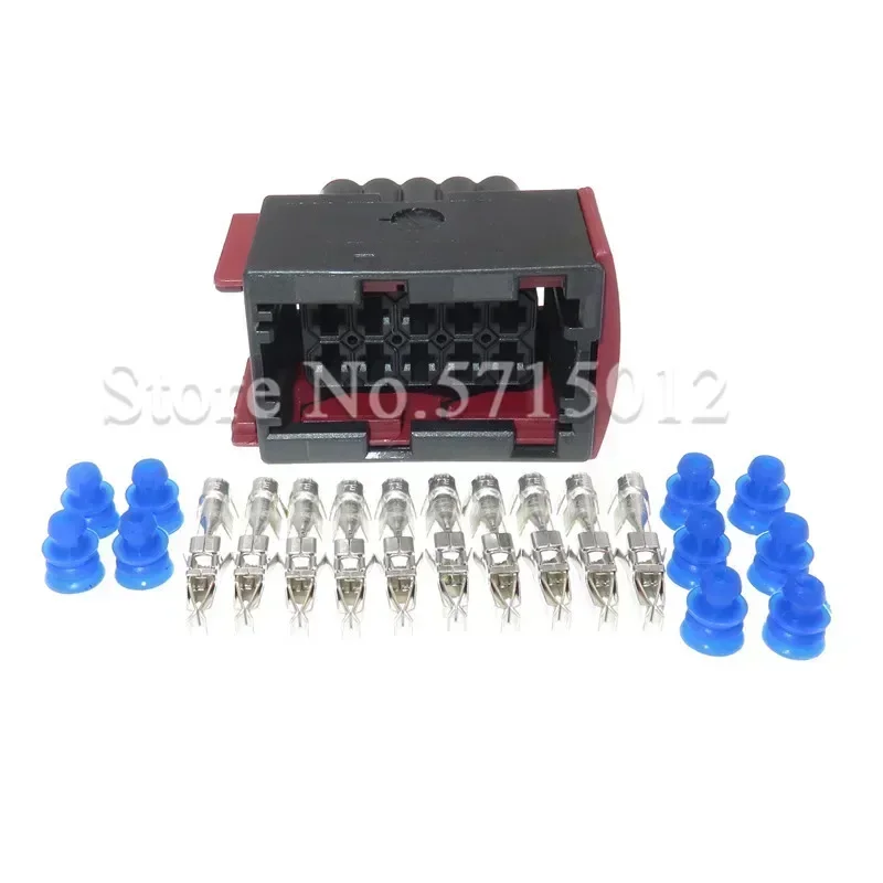 10 Hole 1-967240-1 Auto Headlights Lamp Connector Car Headight Light Socket With Terminals And Seals For Buick Peugeot