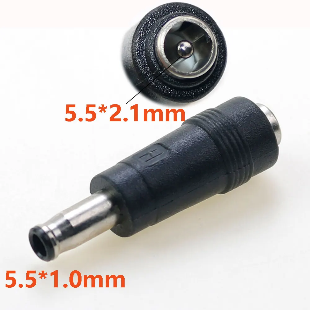 

For Samsung DC Power Male to Female 5.5*2.1mm to 5.5*1.0mm Plug Converter Laptop Adapter Connector