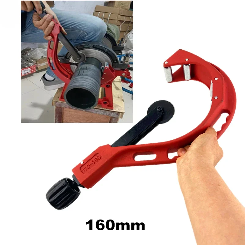 Plumber Tools Pvc Pipe Cutter Cut To 110-160mm PPR PE PU PERT Tube  Replacement Blade Plastic Tube Scissors