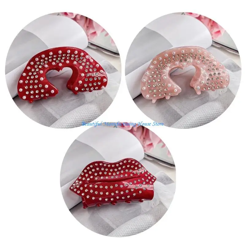 

E56A Стразы для волос Коготь Конский хвост Застежка Инструмент для укладки волос Все подходящие головные уборы