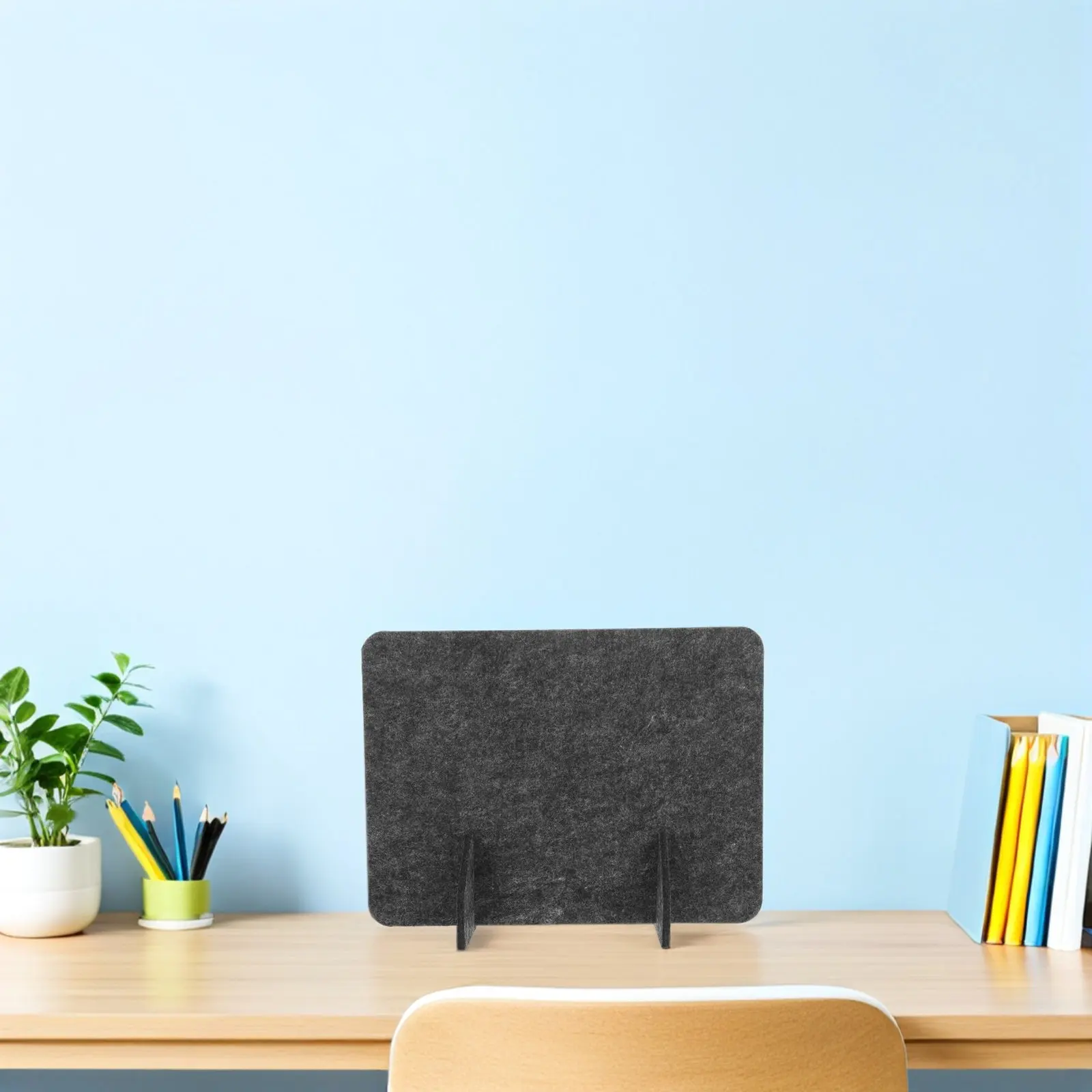 4Pcs Felt Desk Dividers Office Privacy Panels Desk Partition Shield 15.72x11.79in for Student Study Workstation Separation