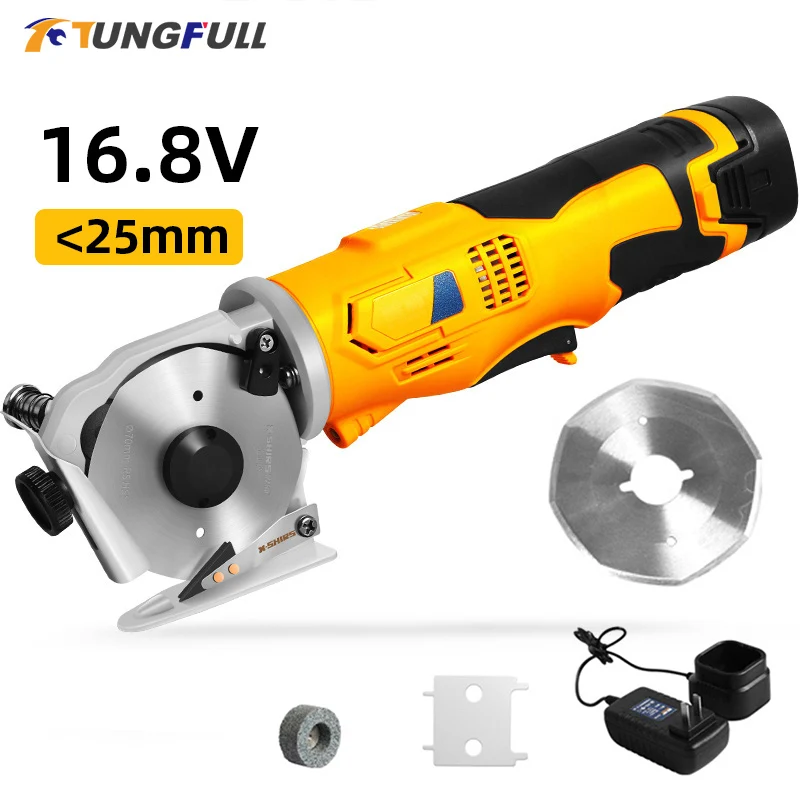Tesoura Elétrica sem Fio para Corte de Tecido Ferramentas de Costura Recarregável Handheld Tailors Cutter Faca de Pano 16.8v