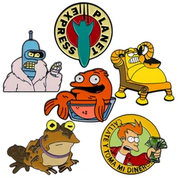 Funny Cartoon Enamel Pin Brooches For Women Lapel Pins Badge on Backpack Costume Accessories Fashion Jewelry Gifts for Friends