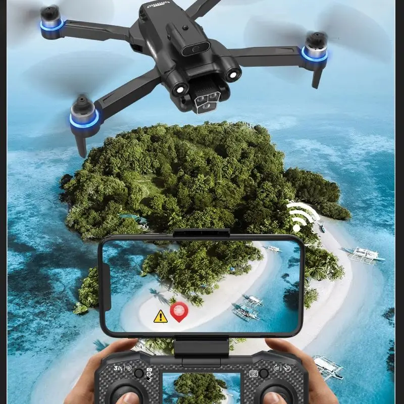 Professional 8K FPV Drone with 4K HD Camera Obstacle Avoidance Foldable RC Quadcopter Aerial Photography UAV Remote Control Toys