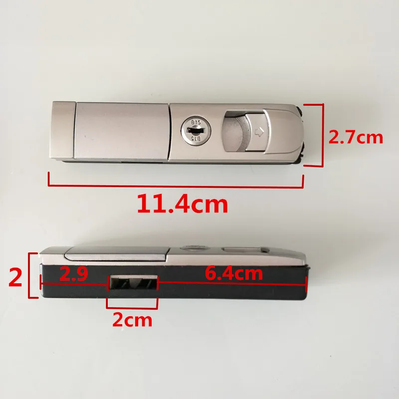 Travel trolley luggage aluminum frame luggage lock accessories buckle lock B15 customs lock fixed lock repair part replacement