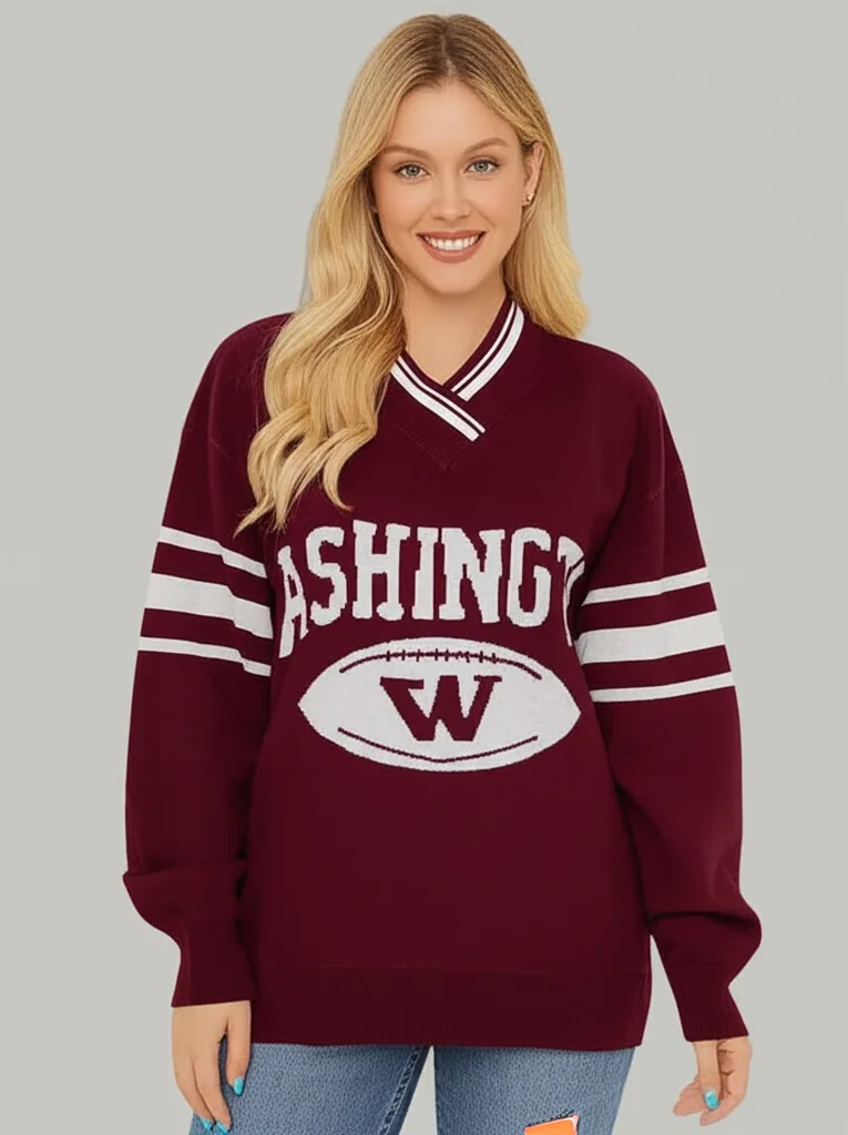 

2025 Winter Pullovers Casual Pullovers O Neck Oversized Sweater Women Knitted Sweater Y2K Harajuku Gothic Letter Graphics Print