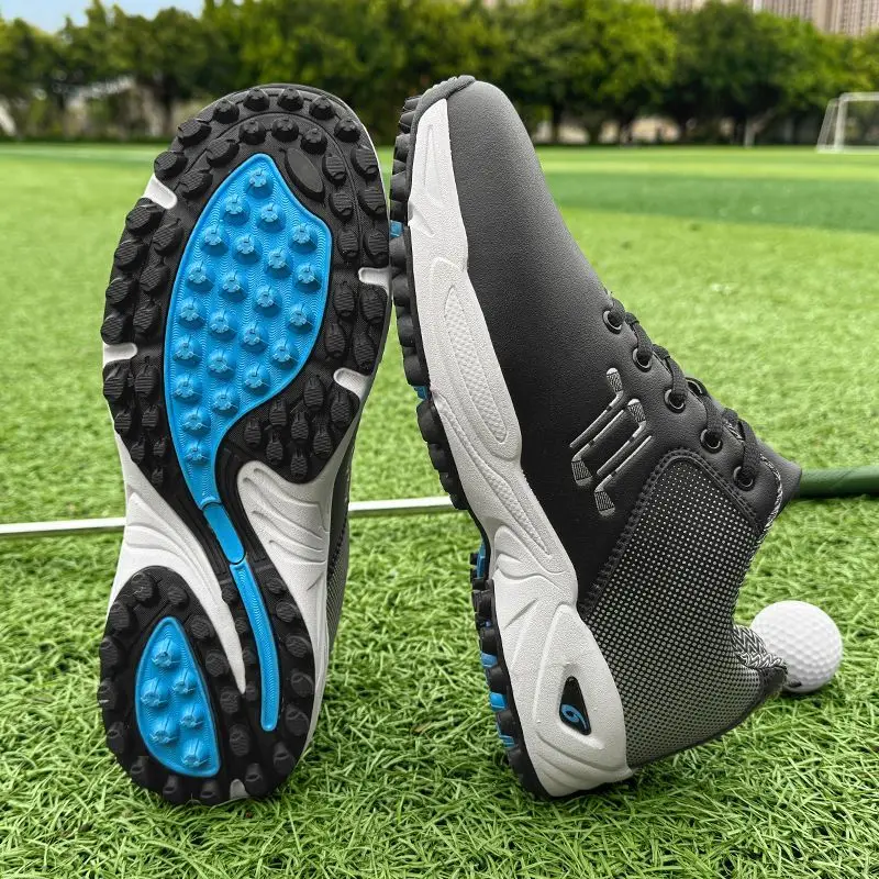 

2026 Golf Training Sneakers for Men Anti-Slippery Outdoor Sports Shoes Mens Rubber Sole Wearable Athletic Shoes