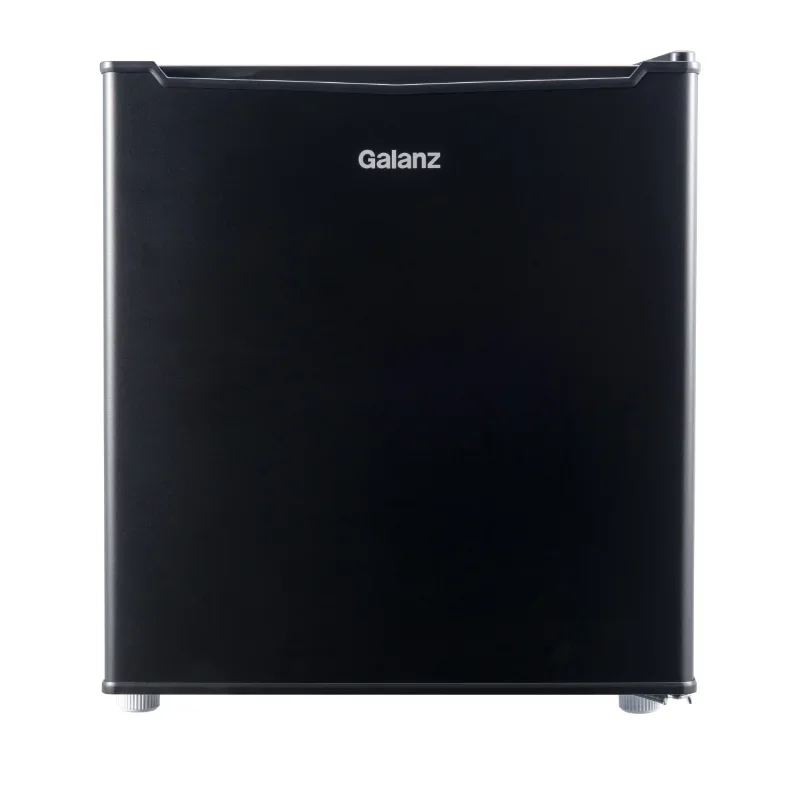 

Galanz 1.7 Cu ft Single Door Mini Fridge, Black refrigerators little fridge