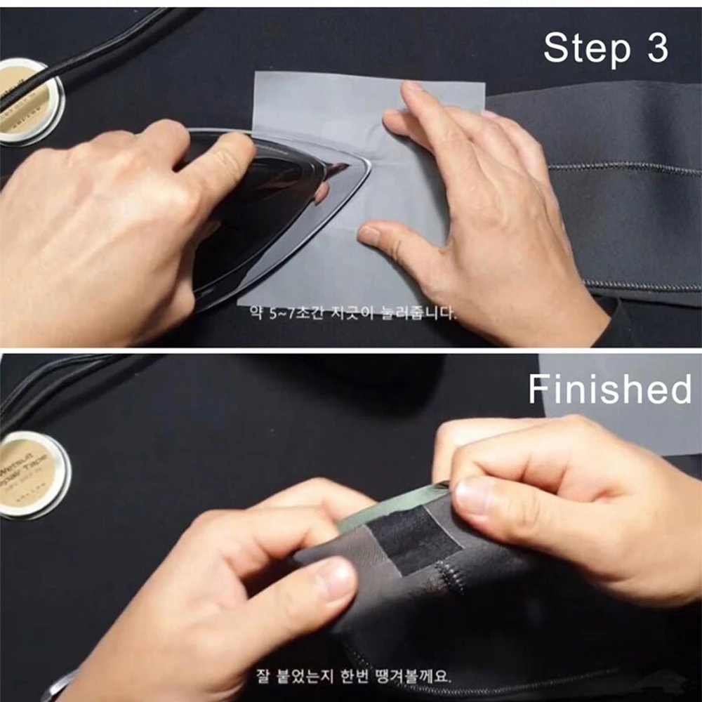 Tent Repair Patches Waterproof Heat Seam Sealing Fabric Tape For Rain Pants Raincoat Ski Motorcycle Suit Waterproof Pants Repair