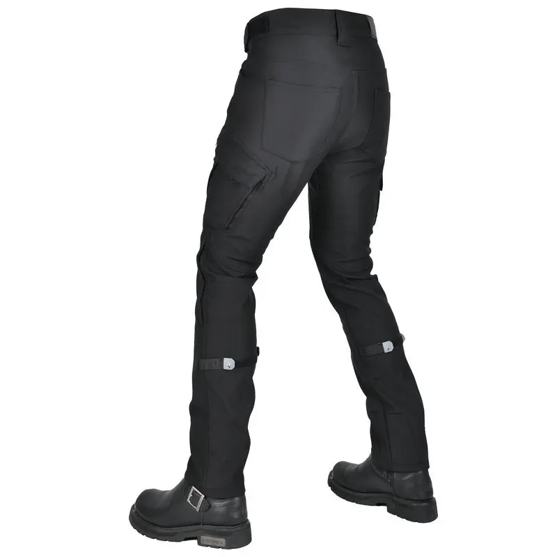 Pantalones de motocicleta Pantalones de motocicleta impermeables Pantalones de trabajo verdes cálidos a prueba de viento Equipo de protección certificado CE