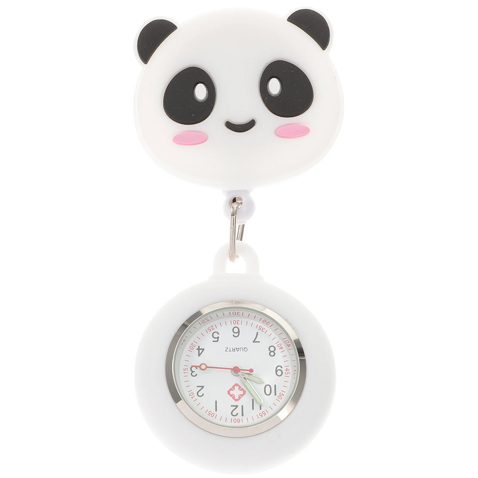 Montre de poche Panda extensible, suspendue, Design Simple et pratique, belle apparence, matériaux sûrs, pas besoin de décollage