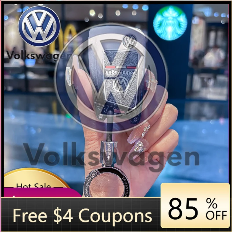 

Car Sticker 2026 Hot Styling Mouldings For VOLKSWAGEN VW Car Flip Key Case Cover Shell For VW Volkswagen Golf 7 MK7 Tiguan MK2 F