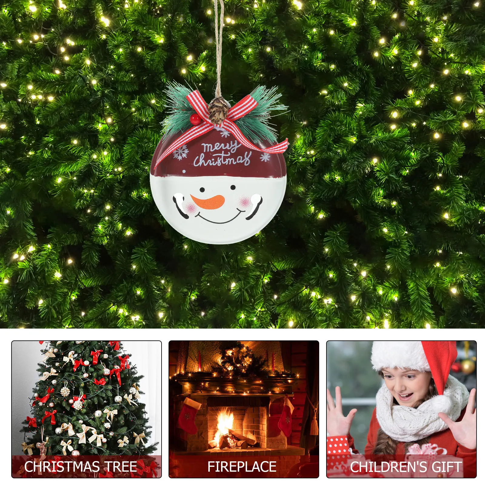 

Christmas Tree Ornament Lovely Pendant Xmas Party Decor Hanging Decoration Indoor Festive Atmosphere Christmas Tree Ornaments