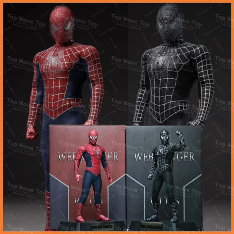 Новинка 2026 года в наличии: коллекционная фигурка Welike Toys 1/12, Тоби Спайдермен, 6 дюймов, модель игрушки.