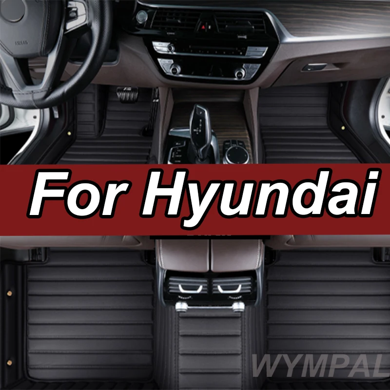

Luxury Car Floor Mats For Hyundai Tucson Creta I30 Tucson Tucson L Solaris ix35 Sonata Elantra Veloster Replacement Accessories