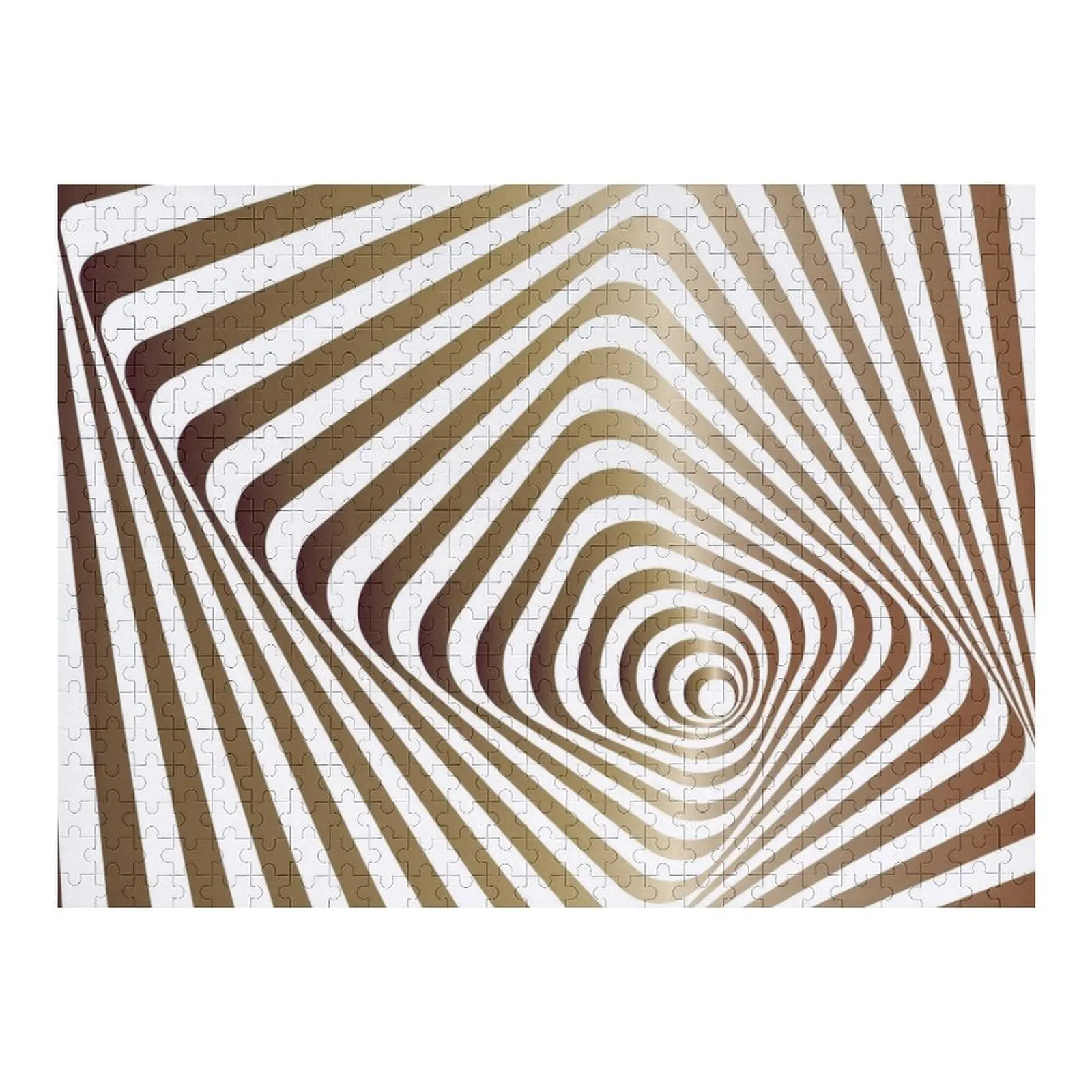 

El golden op-art-efect Fisk Пазл Scale Motors Аниме Пазл