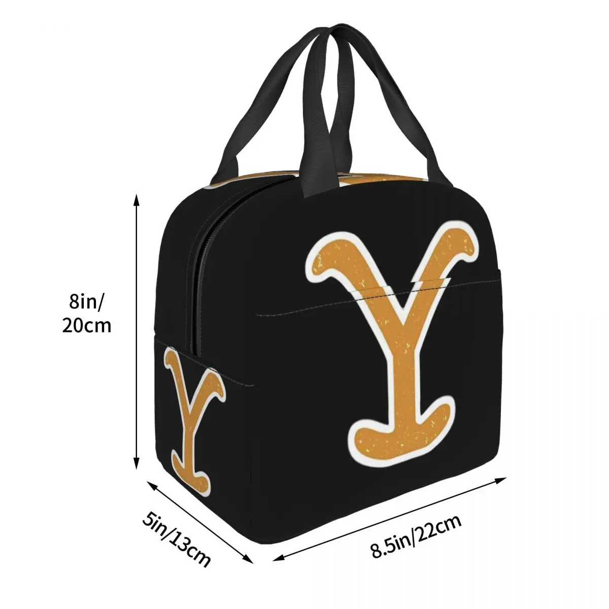 Yellowstone Quick Dry Dutton Ranch Lunch Bags Insulated Bento Box Lunch Tote Picnic Bags Thermal Bag for Woman Girl Travel