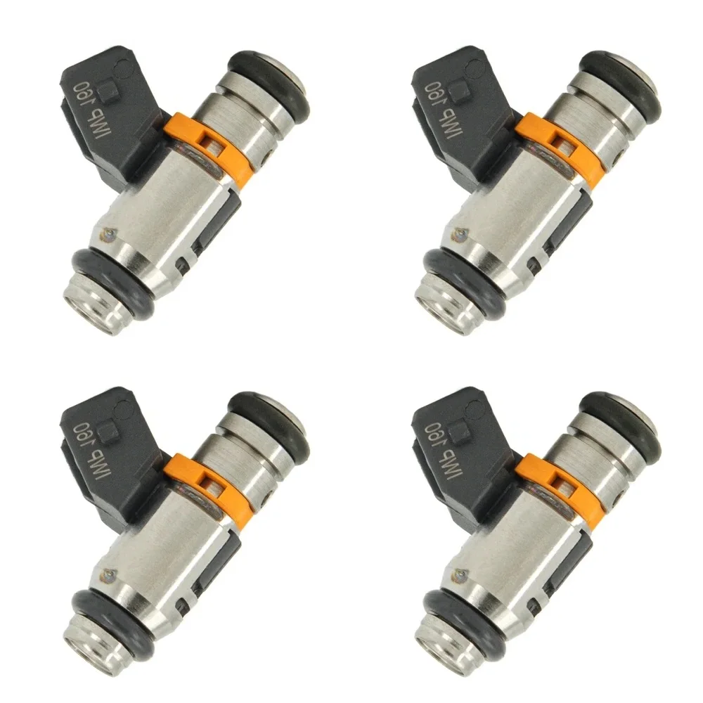 4szt IWP160 Wtryskiwacz paliwa do Fiat GrandePunto 1.2 07 R POJ 1.2/1.4 8V New500 1.2 8V MPI 50kW GRANDE PUNTO 1.2/1.4 8V