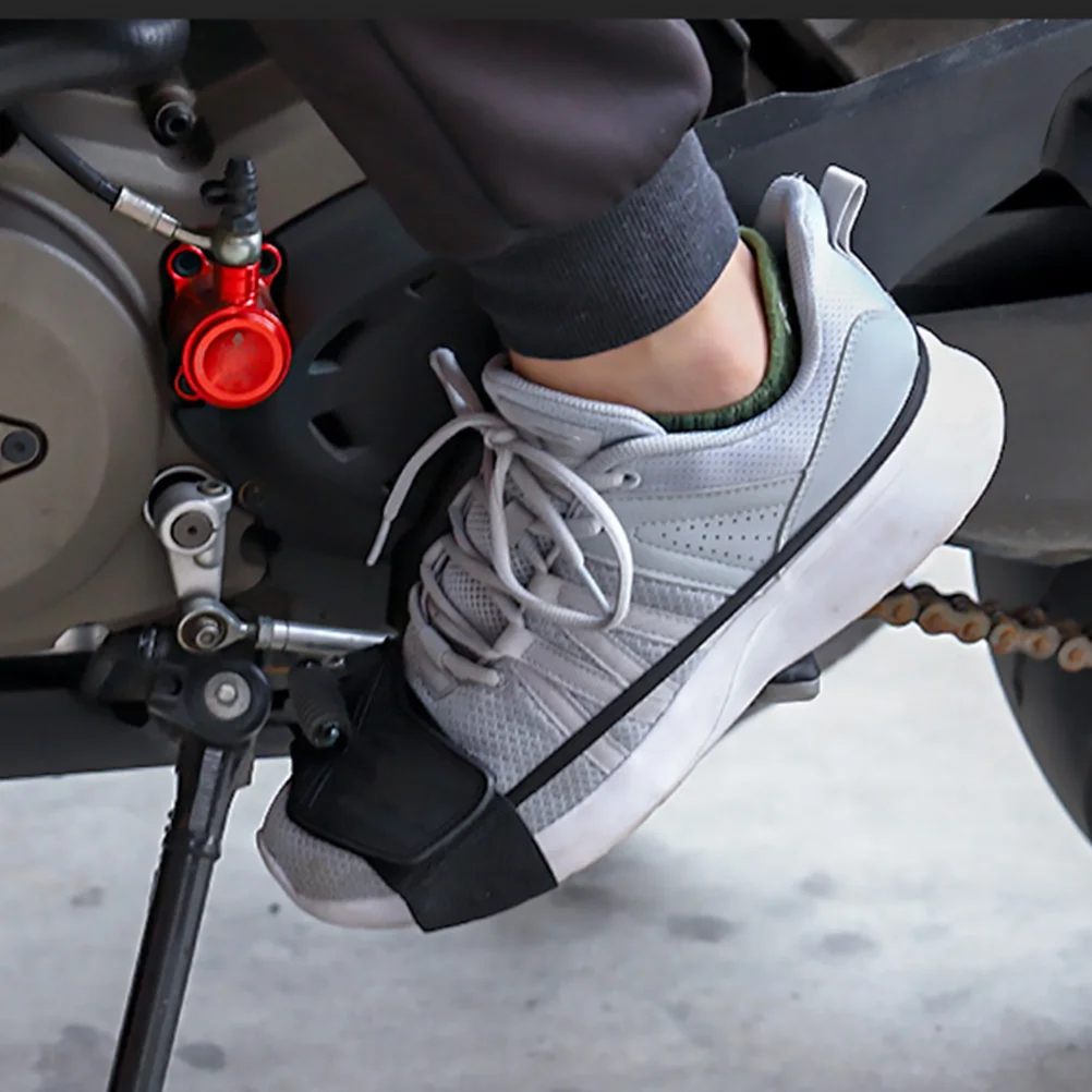 

Motorcycle Accessory Shoe Protector Rubber Protective Cover Elastic Non Slip Gear Shifter Foot Guard Durable Light Easy Carry