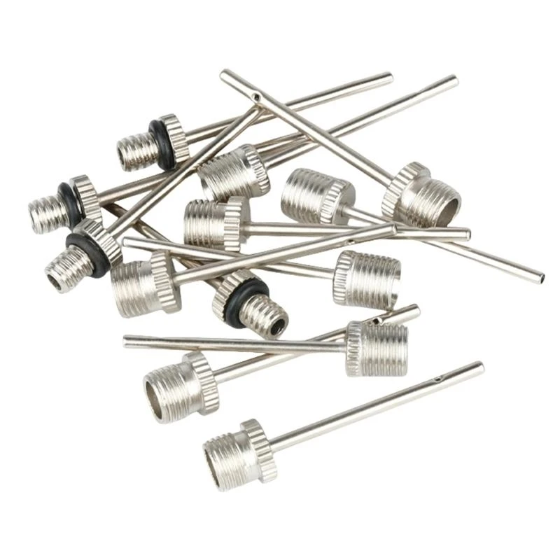  20Pcs Replacement Stainless Inflation Needle Air Pumps Needle