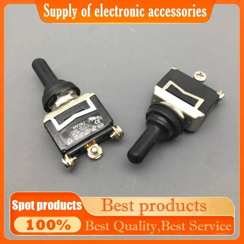 

Original HY29J Toggle switch Rocker arm shake head double rebound self-reset toggle switch 16(10)A250V