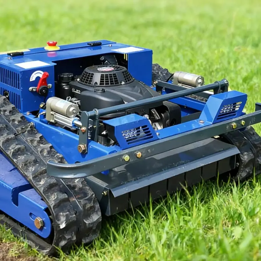 

Customized High Quality 500mm Remote Control Lawn Mower Intelligent Lawn Mower Strong Flail Mowers for Sale