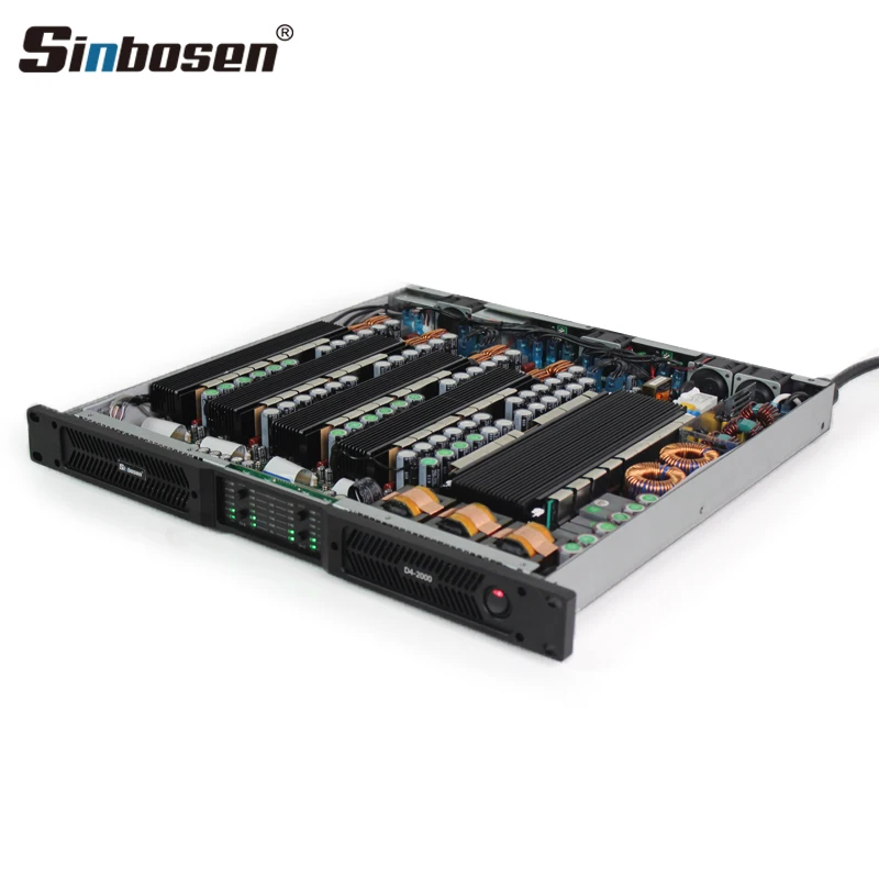 האם ה-4 Channel D4-2000 Pro High Power Digital Class D Stage Professional Power Amplifier הוא הבחירה הנכונה עבורך?