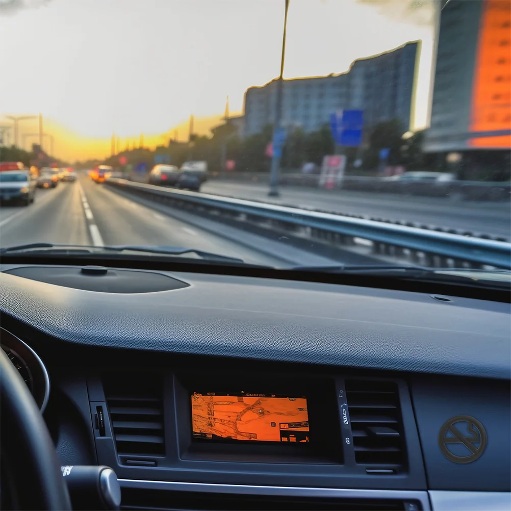 Pegatina de Metal para No fumar, señal de advertencia autoadhesiva 3D para Interior de coche, pegatinas de señal de advertencia para uso doméstico y de negocios, 2 uds.