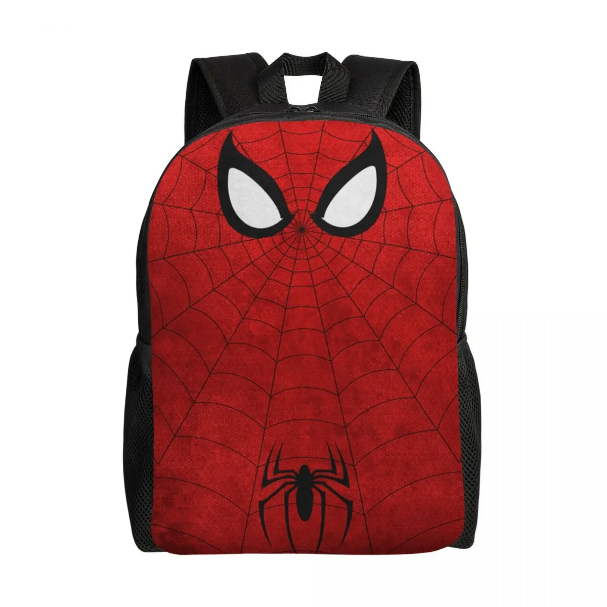 Spider Web Cobweb 3D Printing Backpack for Boys Girls College School Travel Bags Men Women Bookbag Fits 15 Inch Laptop