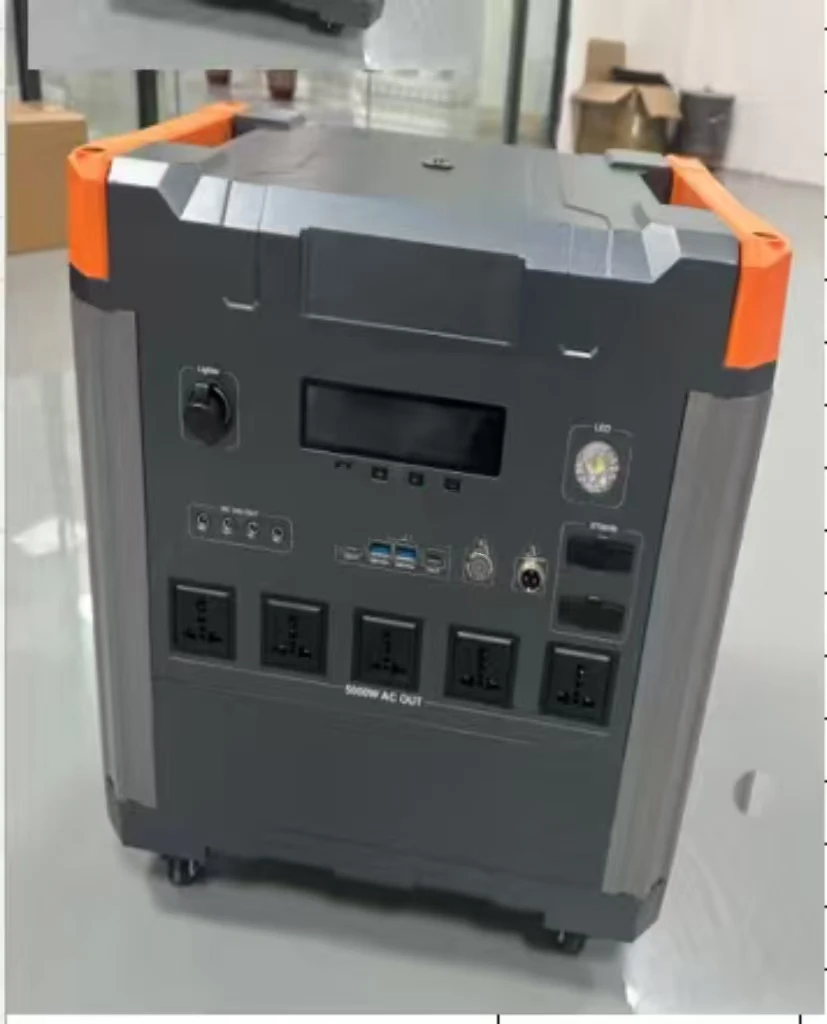 PV Portable Power Supply Power Source Backup Power Generator Emergency Energy Solution Storage Emergency with Solar/ Electricity
