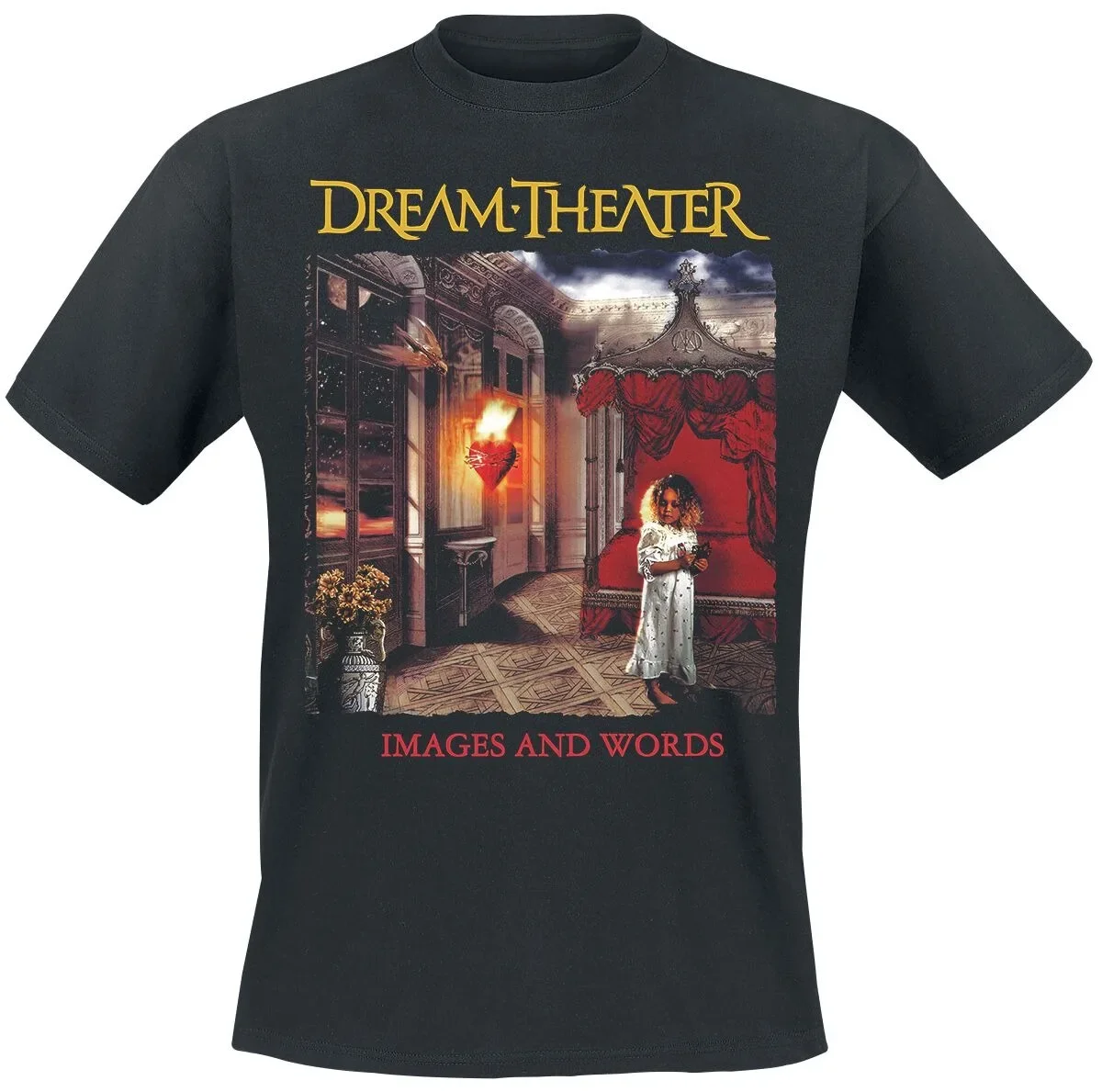 Dream Theater Metropolis Pt.2 T-Shirt, Prog-Metal-T-Shirt mit Memory-Collage-Kunst & vollständigem Albumtitel, Dream Theater Fan Merchandise – Detail 3