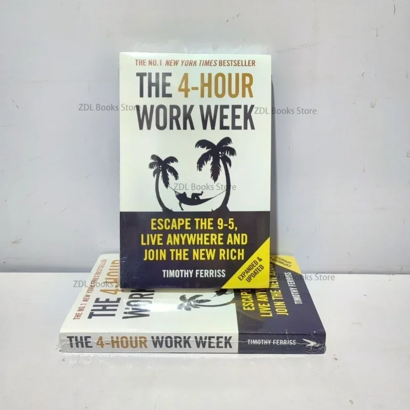 La settimana del lavoro di 4 ore di Timothy Ferriss Escape The 9-5, vivi ovunque e unisciti al nuovo ricco libro Bestseller Paperback inglese