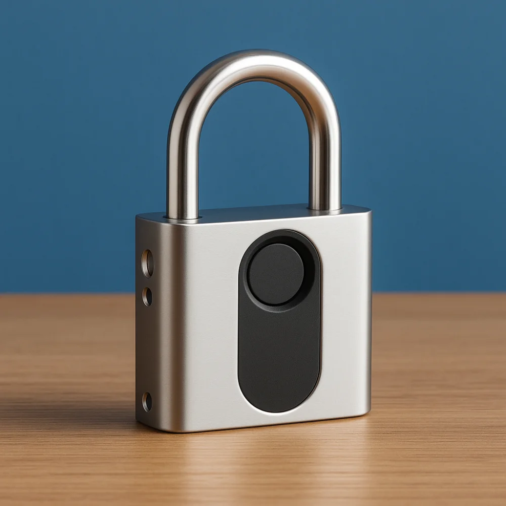 

Keyless Fingerprint Lock USB Charging Anti-theft Smart Padlock Waterproof Intelligent Safety Electronic Door Lock House Unlock
