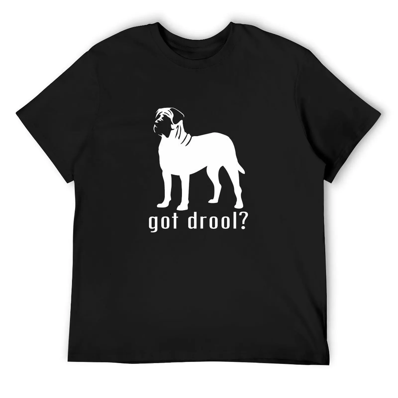 Got Drool? English Mastiff Dog NickerStickers? on Redbubble T-Shirt cute tops anime Men's clothing